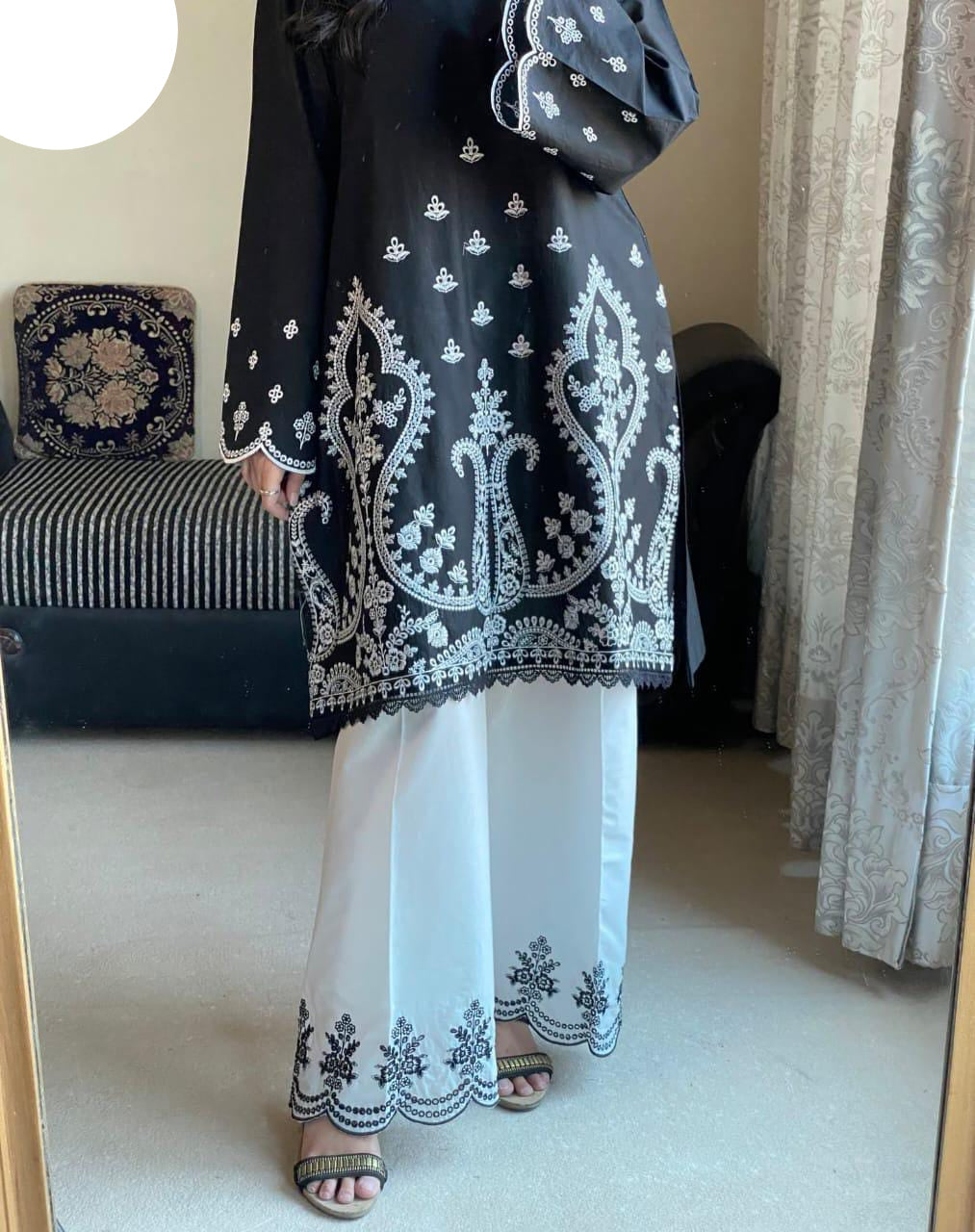 Medium Koh-e-Noor Cotton 2 Piece – Stitched Ladies Premium Suit