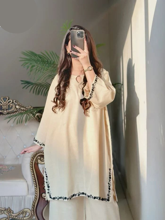 Medium & Large Cotton 2 Piece – Stitched Ladies Eid 2K26 Suit