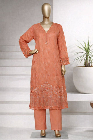 Premium Embroidered Lawn 2 Piece Stitched Women’s Suit – Elegant Summer Collection