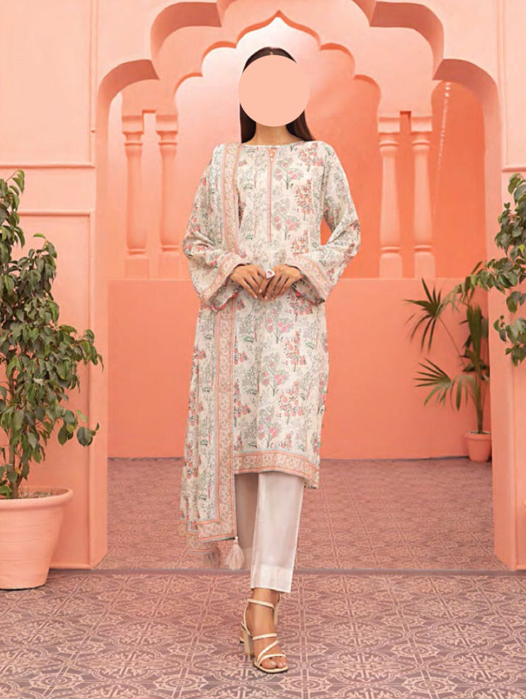 Lakhani 3 Piece Unstitched Attractive & Elegant Collection MODERN-COLLECTION