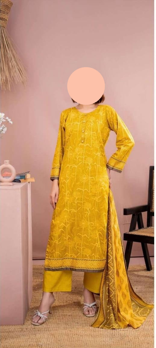 Zesh Signature Lawn 3PC Unstitched Collection MODERN-COLLECTION