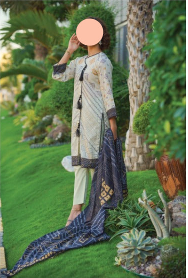 Kashmala 3 Piece Digital Printed Lawn Suit – Elegant Unstitched