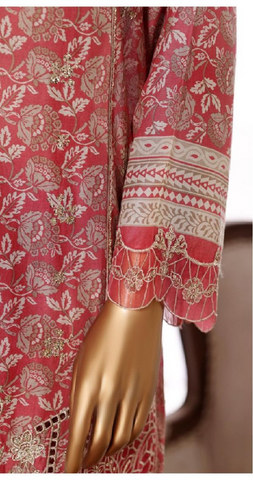 Premium Embroidered Lawn 3 Piece Women’s Suit – Elegant Summer Wear