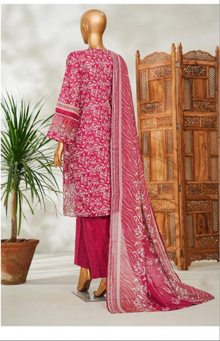 Premium Embroidered Lawn 3 Piece Women’s Suit – Elegant Summer Collection