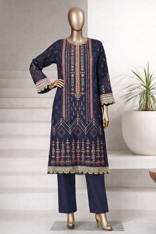 Elegant Premium Embroidered Lawn 2 Piece Stitched Women’s Suit – Summer Collection