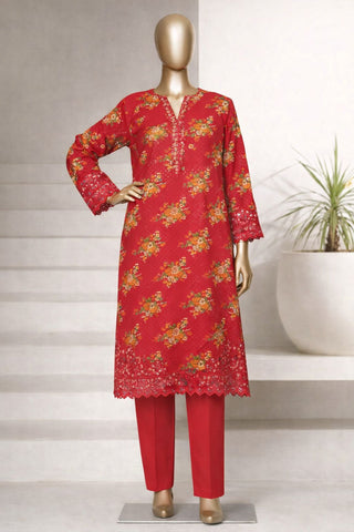 Elegant Premium Embroidered Lawn 2 Piece Stitched Suit for Women – Summer Collection
