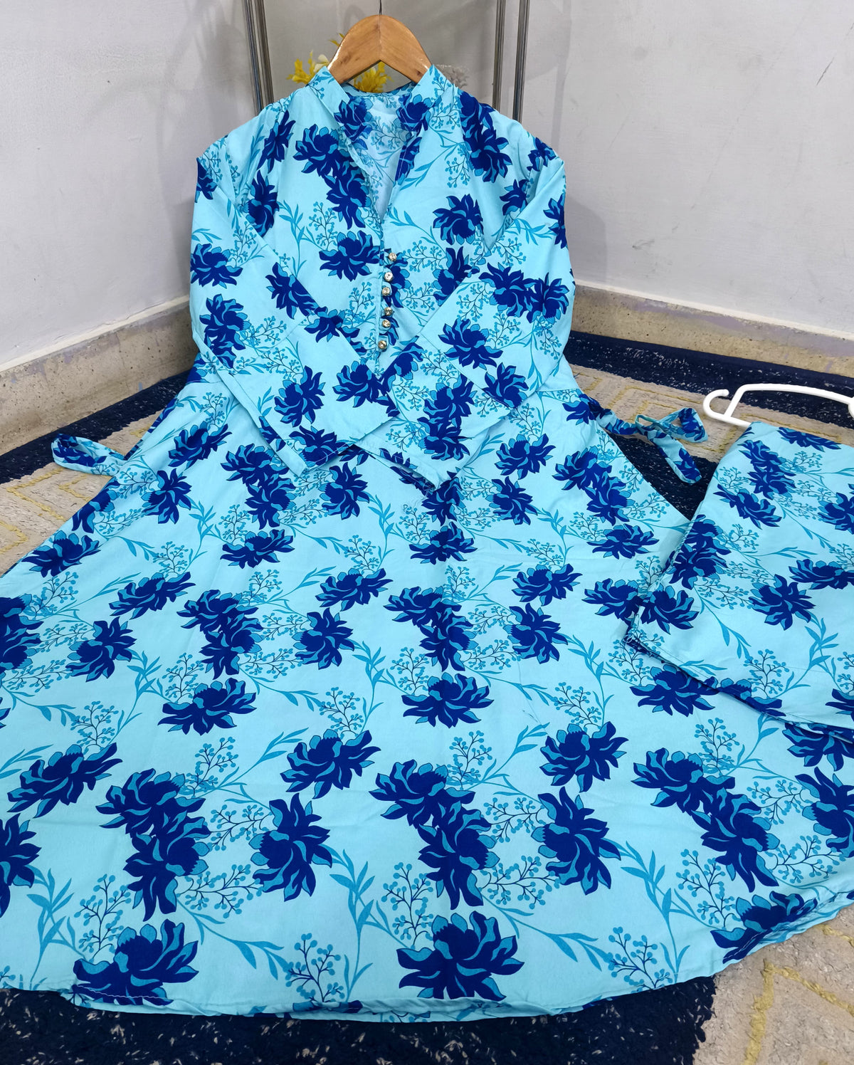 Standard Polo Cotton 2 Piece – Stitched Frock with Trouser