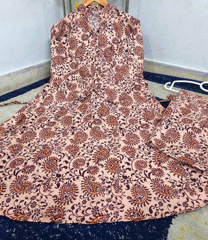 Standard Polo Cotton 2 Piece – Stitched Frock with Trouser