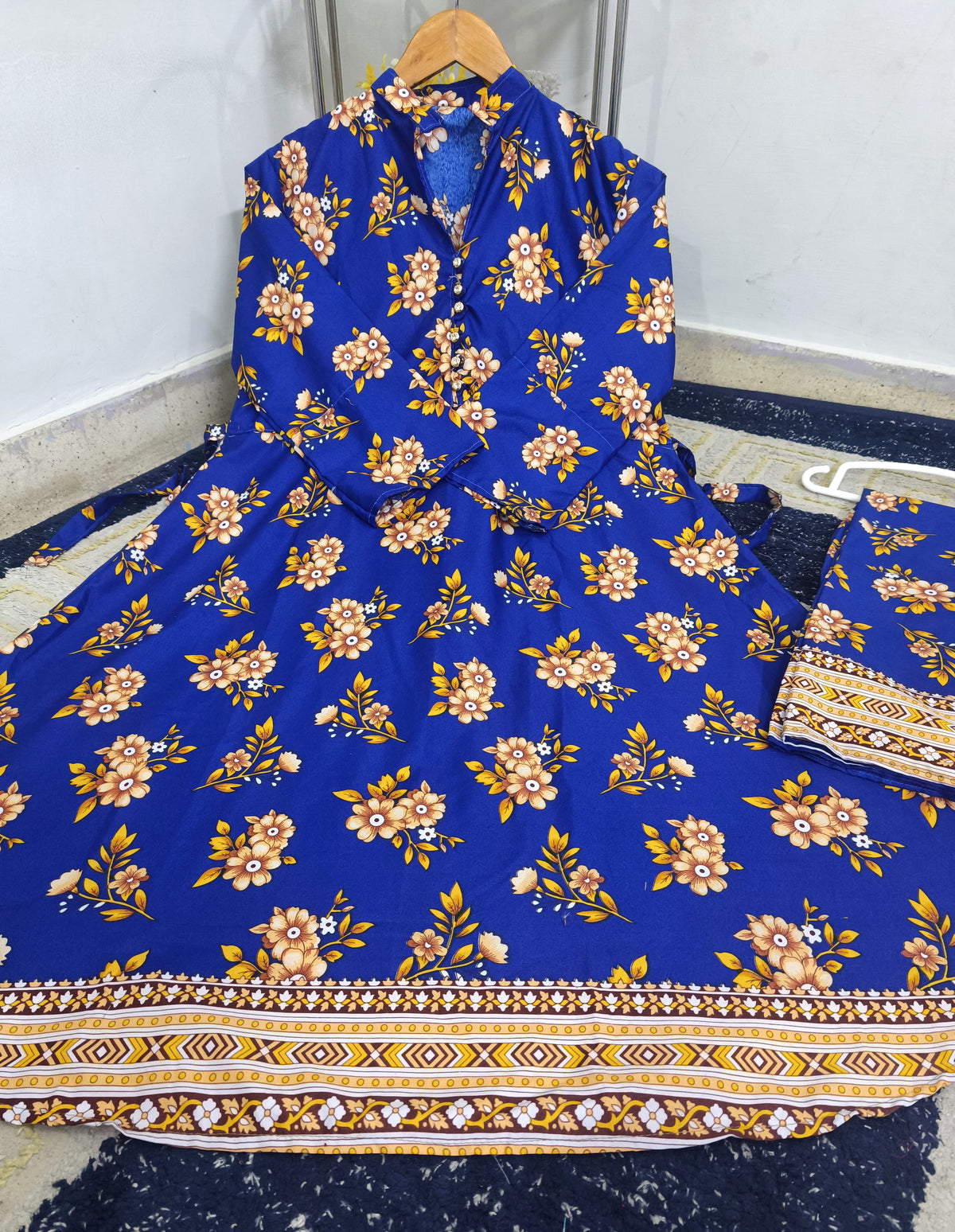 Standard Polo Cotton 2 Piece – Stitched Frock with Trouser