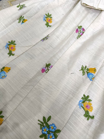 Standard Original Khadi Digital Printed Fully Embroidered Frock – Lawn Cotton