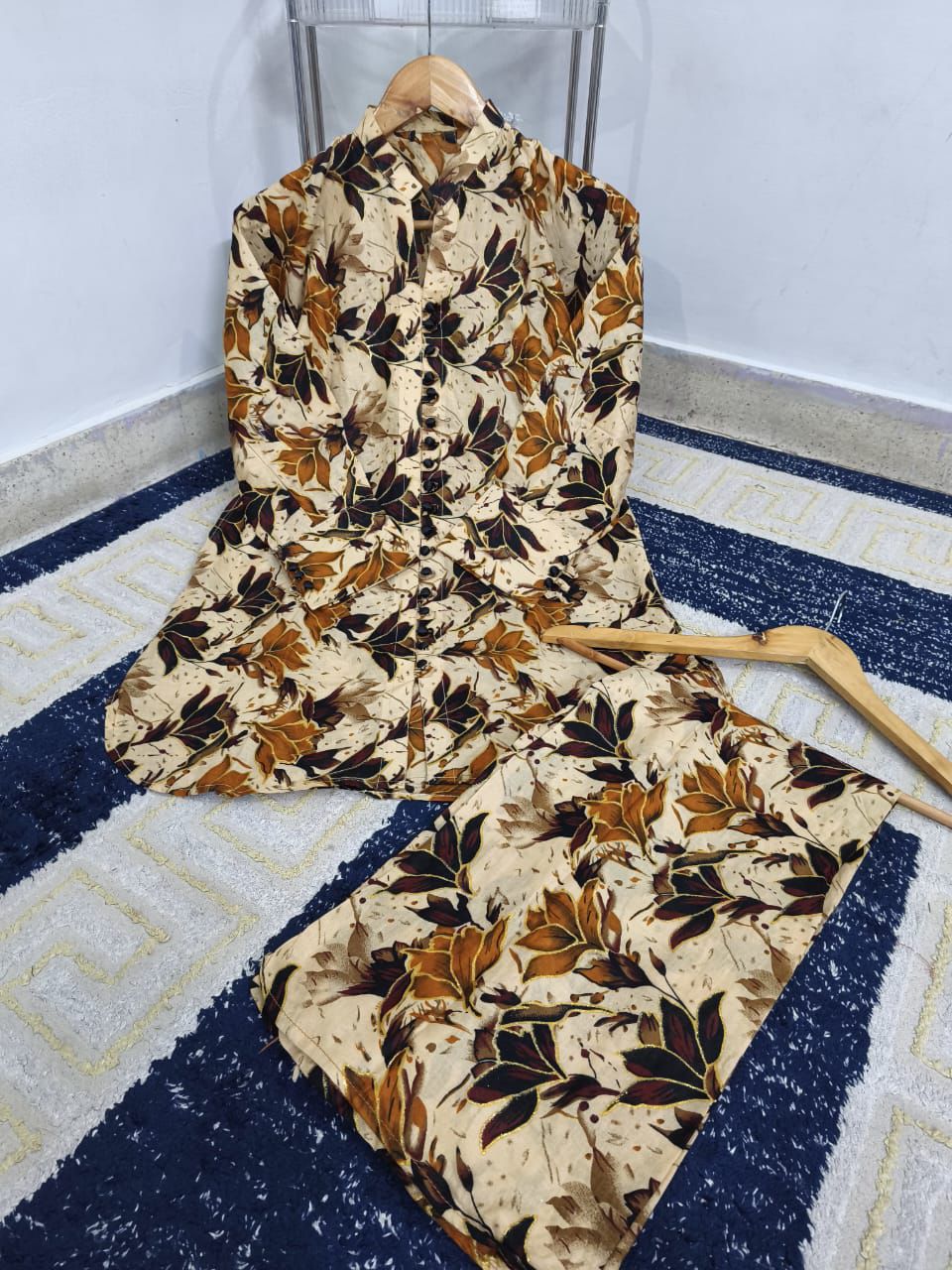Small / Medium / Large Digital Printed Lawn Co-Ord 2 Piece – Premium Pure Lawn